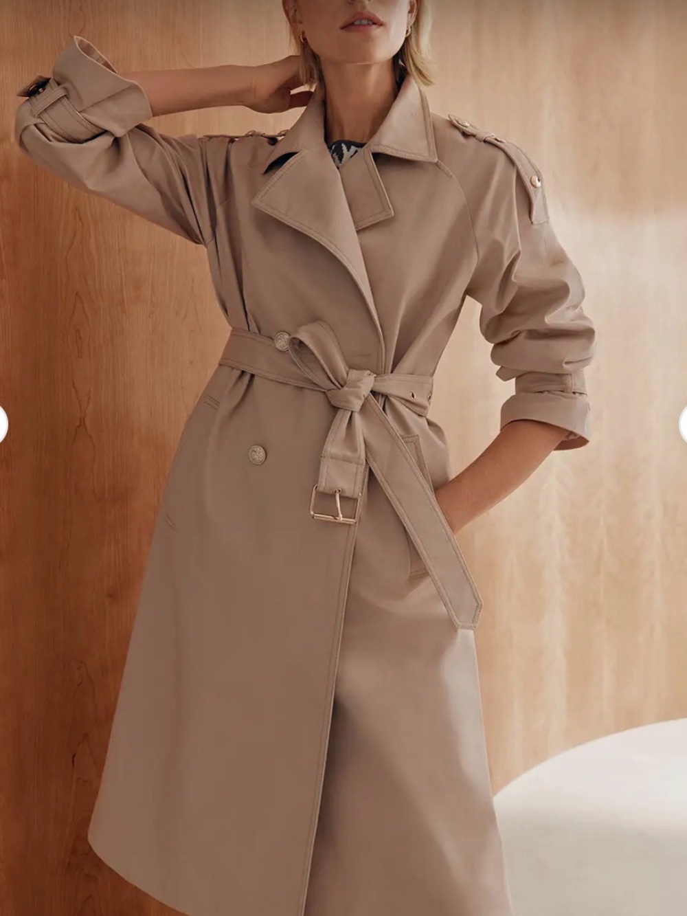 NWOT Ann Taylor trench coat